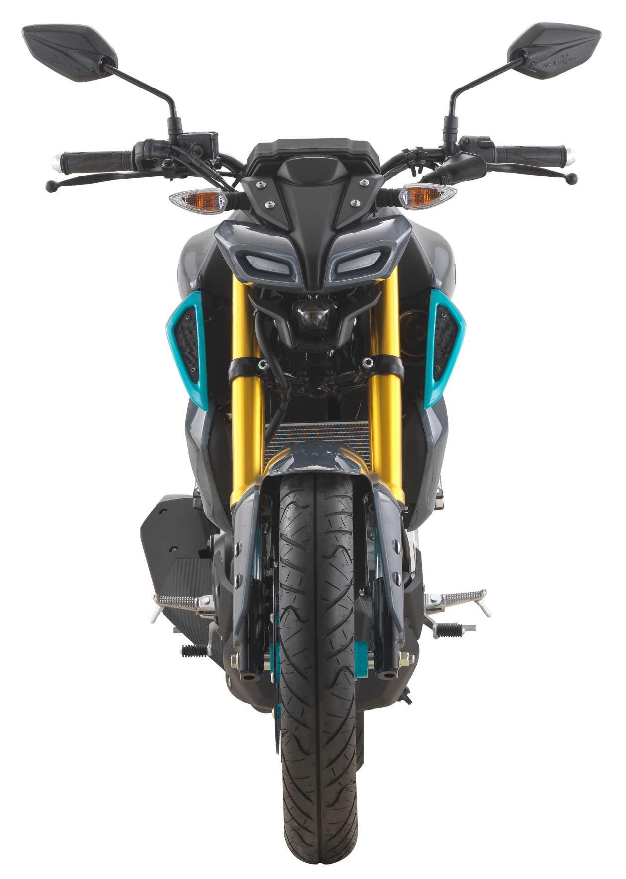 Yamaha MT-15 V2 (Cyan Storm & Ice Fluo Vermillion)