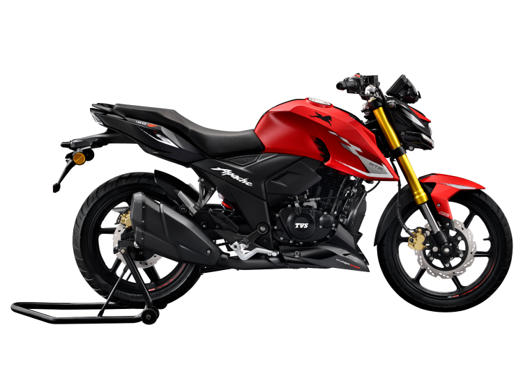 New TVS Apache RTR 160 4V (Single Channel ABS)